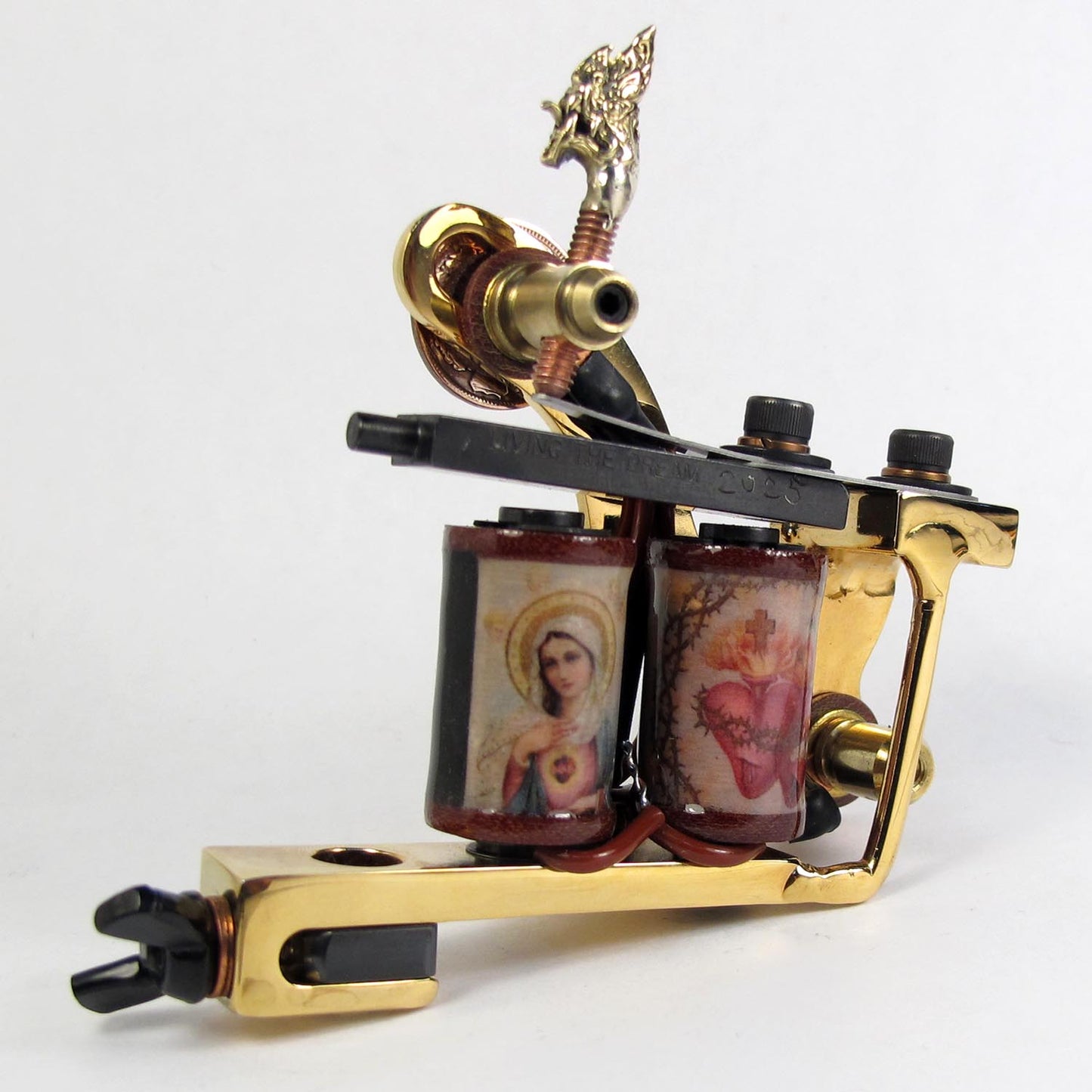 Custom Tattoo Machine - Gold Plated Supreme Liner